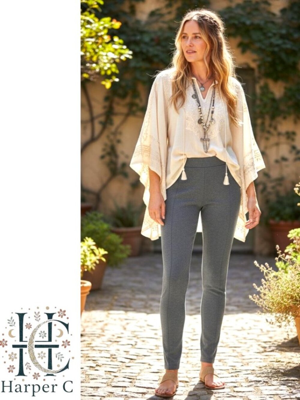 Michael Kors Gray Leggings